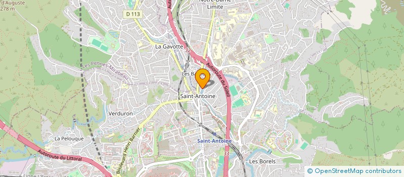 localisation de l'entreprise MADAME SABRINA BENAHMED  MARSEILLE