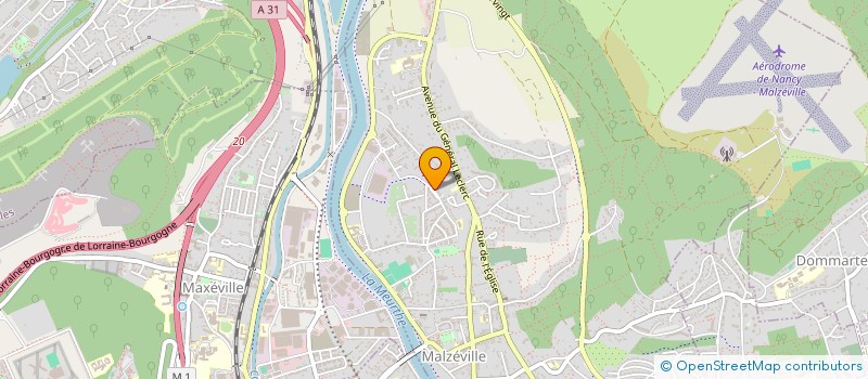 localisation de l'entreprise MADAME SABRINA BENAISSA  MALZEVILLE