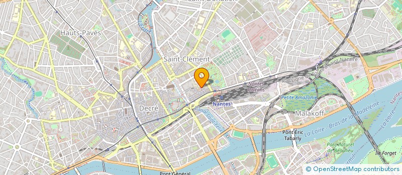 localisation de l'entreprise MADAME SABRINA BENBOUDJEMAA  NANTES