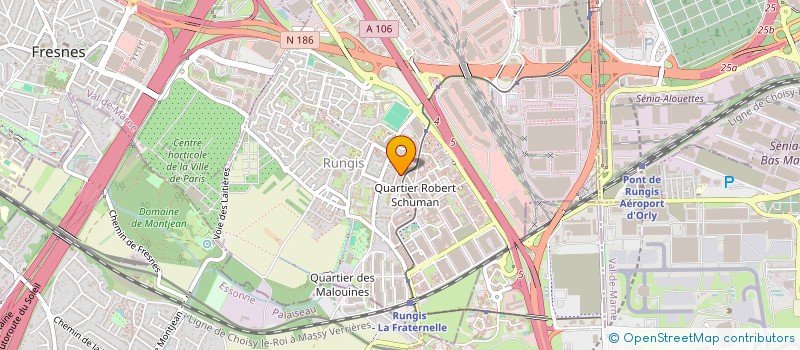 localisation de l'entreprise MADAME SABRINA BENHADDOU  RUNGIS