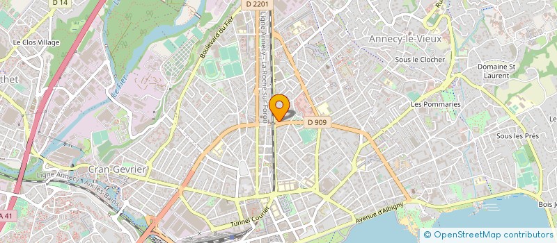 localisation de l'entreprise MADAME SABRINA BENIC  RILLIEUX-LA-PAPE