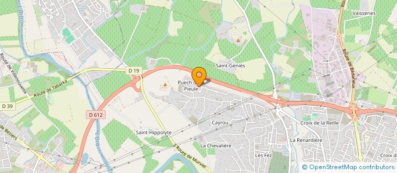 localisation de l'entreprise MADAME SABRINA BENIDDER  BEZIERS
