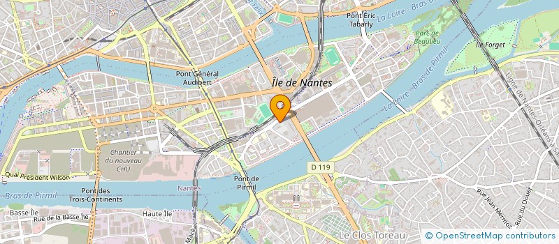 localisation de l'entreprise MADAME SABRINA BENSABER  NANTES