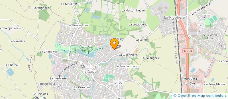 localisation de l'entreprise MADAME SABRINA BERNABE  MOUILLERON-LE-CAPTIF