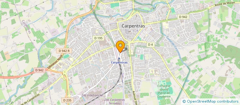 localisation de l'entreprise MADAME SABRINA BERNABE  VELLERON