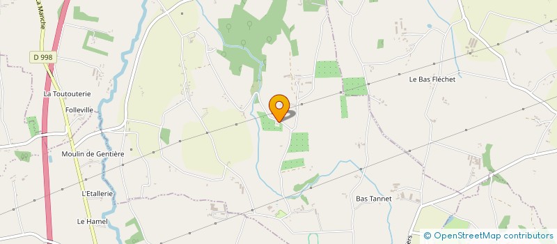 localisation de l'entreprise MADAME SABRINA BERTHELOT  SAINT-JAMES