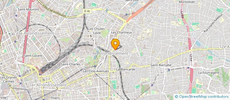 localisation de l'entreprise MADAME SABRINA BESSIS à MARSEILLE