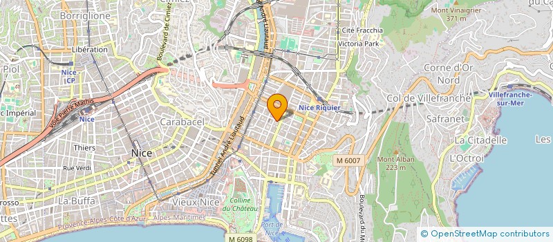 localisation de l'entreprise MADAME SABRINA BEZZICHE à NICE