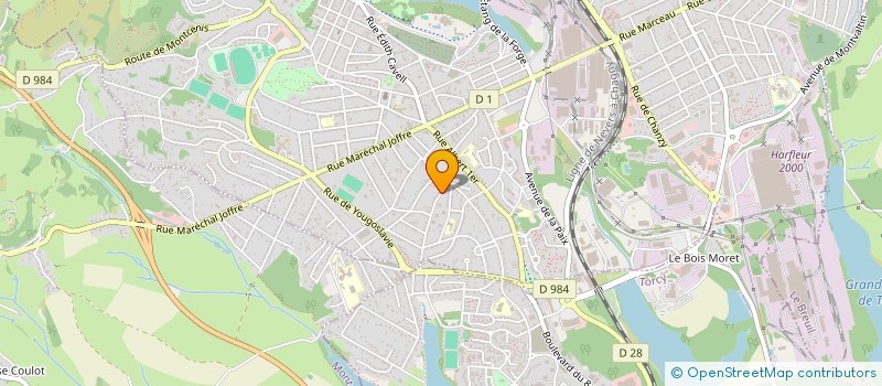 localisation de l'entreprise MADAME SABRINA BIELONKO à LE CREUSOT