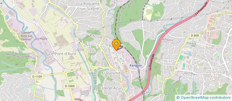 localisation de l'entreprise MADAME SABRINA BILEA  CANNES