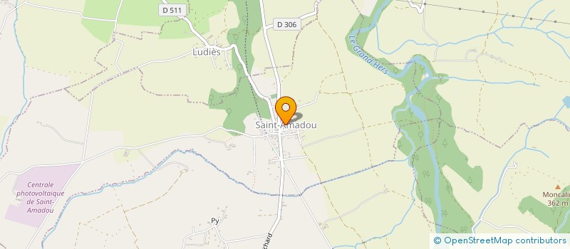 localisation de l'entreprise MADAME SABRINA BION à SAINT-AMADOU