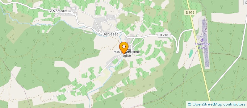 localisation de l'entreprise MADAME SABRINA BISCARDI  BELVEZET