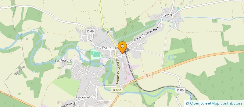 localisation de l'entreprise MADAME SABRINA BISI  ESTERNAY