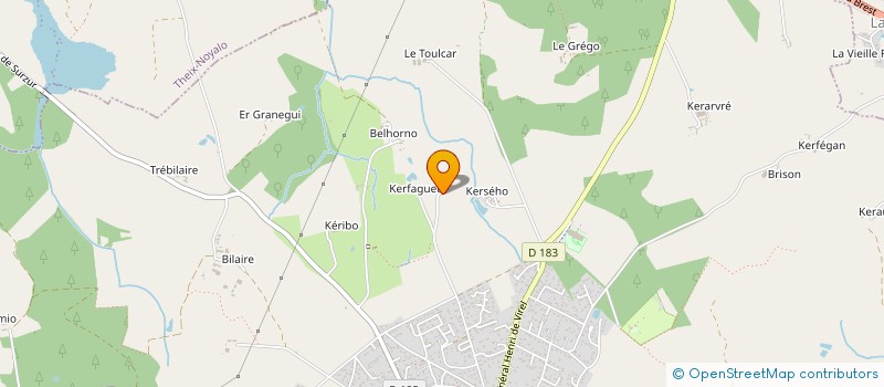 localisation de l'entreprise MADAME SABRINA BLAIS  SURZUR