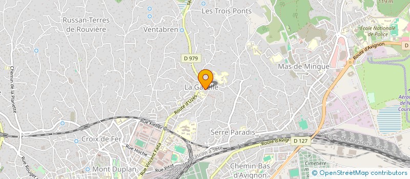 localisation de l'entreprise MADAME SABRINA BLANC  NIMES