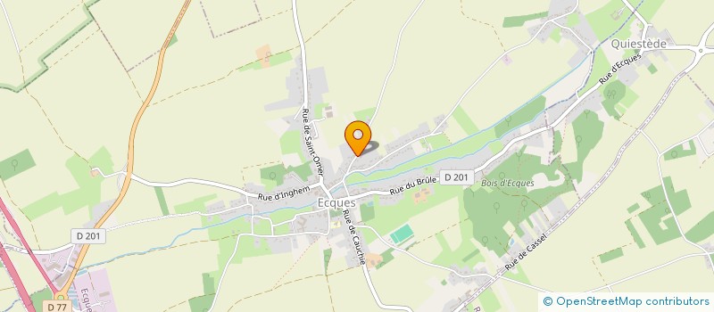 localisation de l'entreprise MADAME SABRINA BLARY  ECQUES