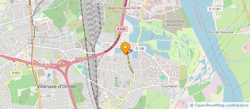 localisation de l'entreprise MADAME SABRINA BLASCO  VILLENAVE-D'ORNON