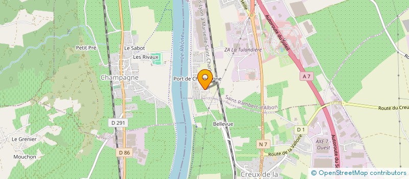 localisation de l'entreprise MADAME SABRINA BOUANANI  SAINT-RAMBERT-D'ALBON