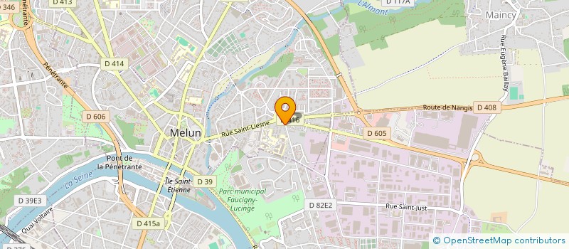 localisation de l'entreprise MADAME SABRINA BOUCEBCI  MELUN