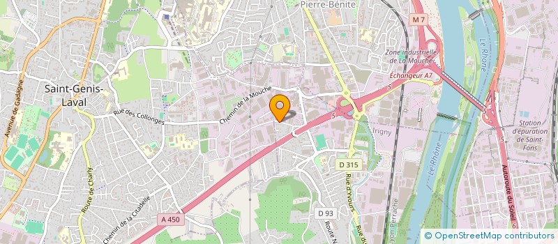 localisation de l'entreprise MADAME SABRINA BOUDRAR  IRIGNY