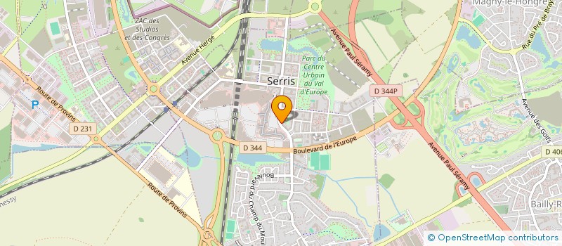 localisation de l'entreprise MADAME SABRINA BOUILLON  SERRIS