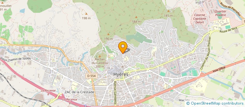 localisation de l'entreprise MADAME SABRINA BOUJEMAOUI  HYERES