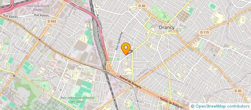 localisation de l'entreprise MADAME SABRINA BOUKHECHBA à DRANCY