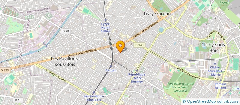 localisation de l'entreprise MADAME SABRINA BOUKIR  LIVRY-GARGAN