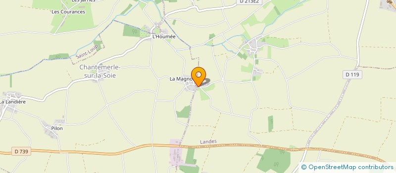 localisation de l'entreprise MADAME SABRINA BOUTHIER  SAINT-LOUP