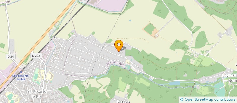 localisation de l'entreprise MADAME SABRINA BOUVIER  RAMBOUILLET