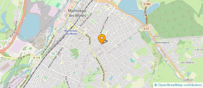 localisation de l'entreprise MADAME SABRINA BOUZAAFA à MONTCEAU-LES-MINES