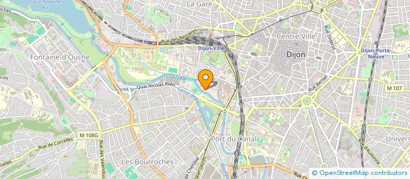 localisation de l'entreprise MADAME SABRINA BOUZID à DIJON
