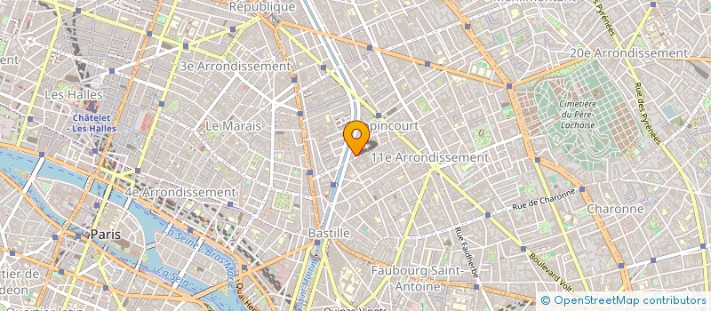 localisation de l'entreprise MADAME SABRINA BOUZIDI  PARIS