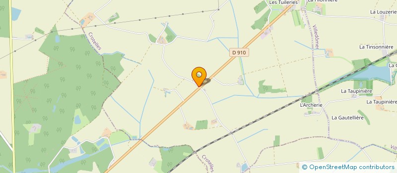 localisation de l'entreprise MADAME SABRINA BRAY  CROTELLES