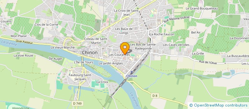 localisation de l'entreprise MADAME SABRINA BRETON à CHINON