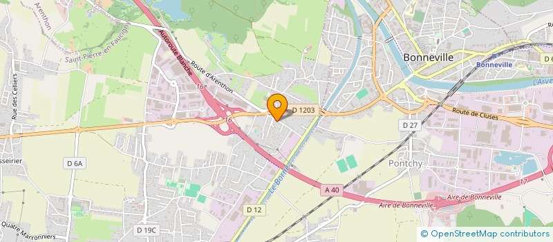 localisation de l'entreprise MADAME SABRINA BRICOUT  CLUSES