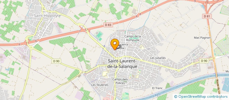 localisation de l'entreprise MADAME SABRINA BROUART  SAINT-GENIS-DES-FONTAINES