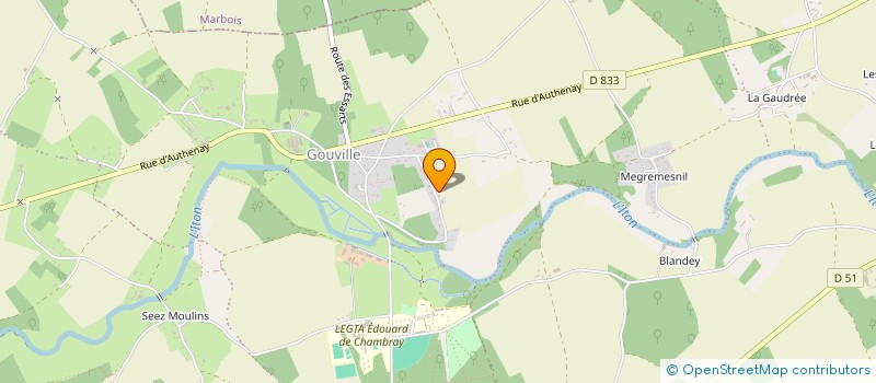 localisation de l'entreprise MADAME SABRINA BUISSON  MESNILS-SUR-ITON