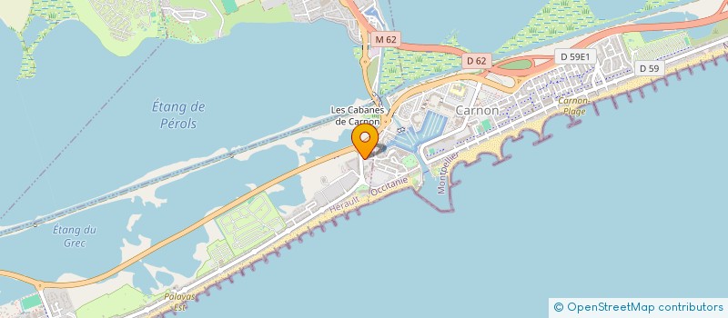 localisation de l'entreprise MADAME SABRINA BURCHETT  PALAVAS-LES-FLOTS