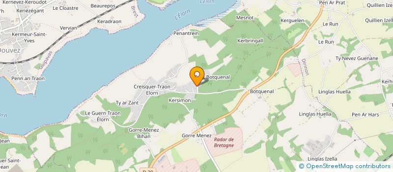 localisation de l'entreprise MADAME SABRINA CAILLET  LOPERHET