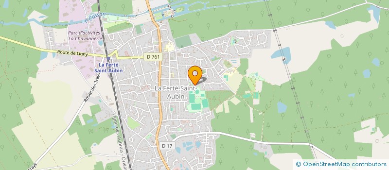 localisation de l'entreprise MADAME SABRINA CALVO à LA FERTE-SAINT-AUBIN