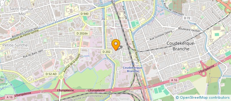 localisation de l'entreprise MADAME SABRINA CARPENTIER  COUDEKERQUE-BRANCHE