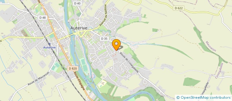 localisation de l'entreprise MADAME SABRINA CATELOY  AUTERIVE