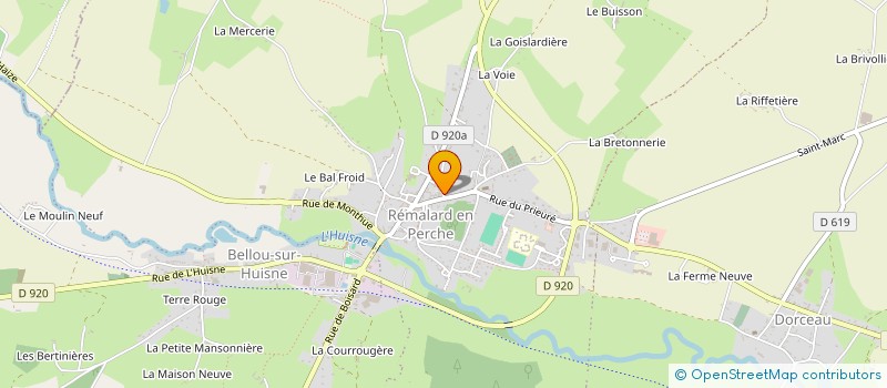 localisation de l'entreprise MADAME SABRINA CAVORY à REMALARD-EN-PERCHE