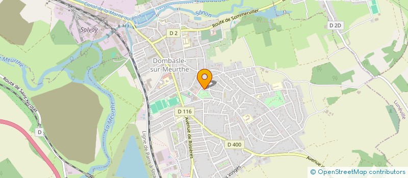 localisation de l'entreprise MADAME SABRINA CHAHD  VANDUVRE-LES-NANCY