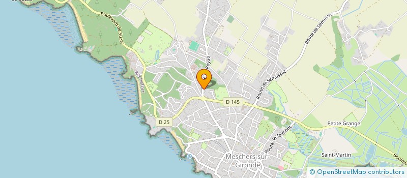 localisation de l'entreprise MADAME SABRINA CHARGY  MESCHERS-SUR-GIRONDE