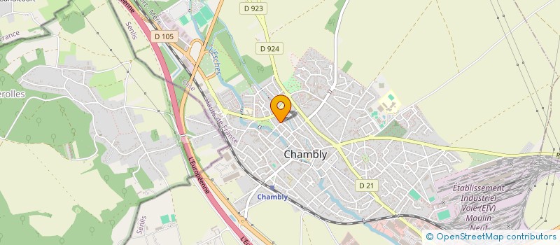 localisation de l'entreprise MADAME SABRINA CHARLET à CHAMBLY