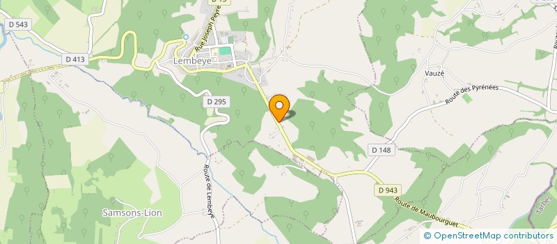 localisation de l'entreprise MADAME SABRINA CHEMITH  LEMBEYE