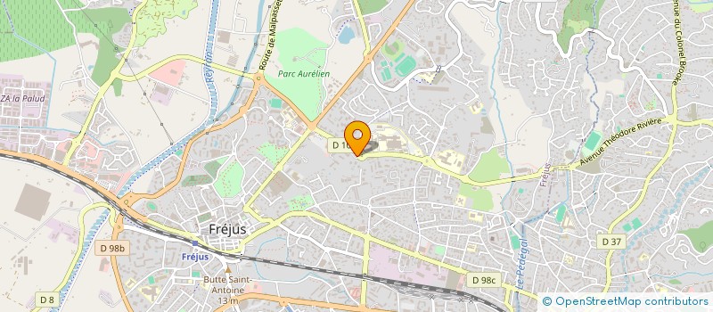 localisation de l'entreprise MADAME SABRINA CHENEL à FREJUS