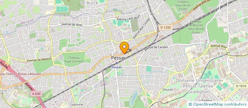 localisation de l'entreprise MADAME SABRINA CHENINE à PESSAC